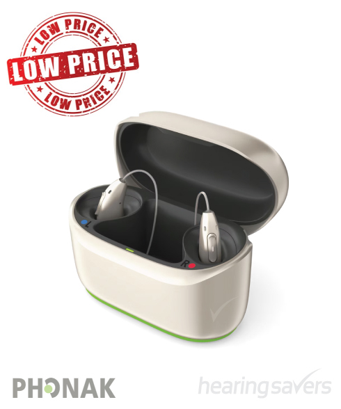 Phonak Infinio hearing aids discounted at HEARING SAVERS